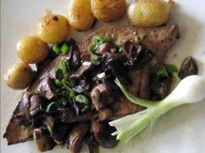 Recette Foie de veau poêlé