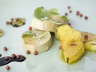 Recette Foie gras à la confiture d'oignons