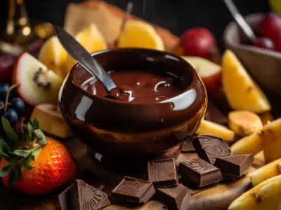 Recette Fondue au chocolat