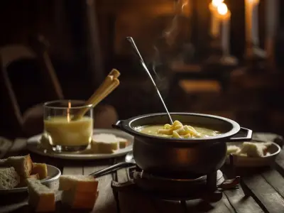 Recette Fondue fribourgeoise