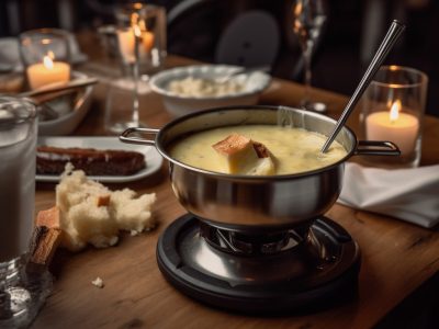 Recette Fondue moitié-moitié