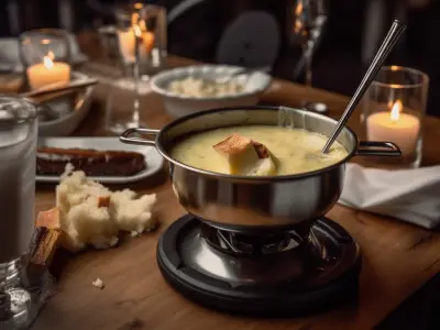 Recette Fondue moitié-moitié