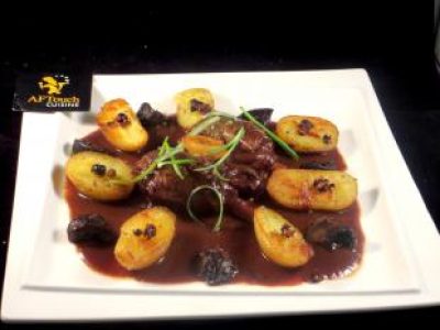 Recette Fricassée de pintade, Myrte et Patrimonio