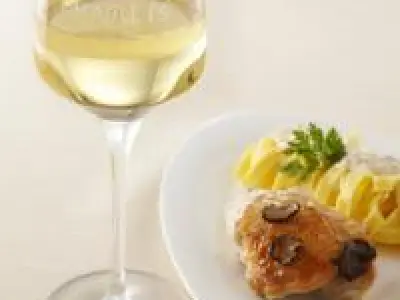 Recette Fricassée de volaille et truffes au Chablis