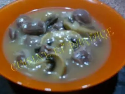 Recette Gésiers de canard fondants