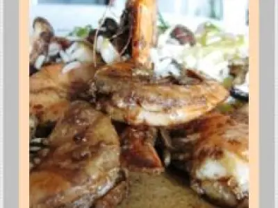 Recette Gambas sautées au 5 épices