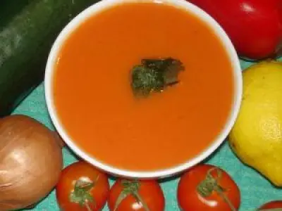 Recette Gaspacho ou gazpacho