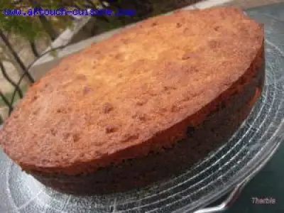 Recette Gâteau aux poires et noix de coco