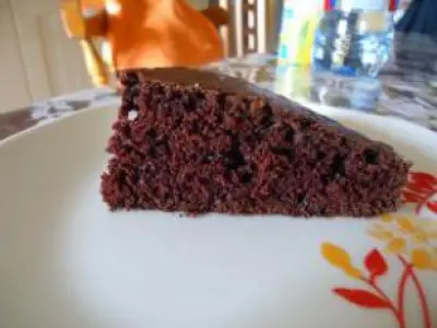 Recette Gâteau chocolat éclair sans oeuf