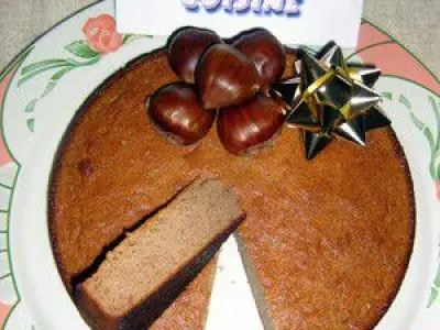 Recette Gâteau de châtaignes