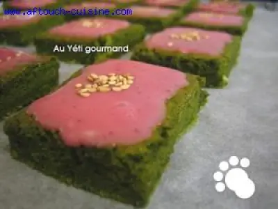 Recette Gâteaux au thé vert Matcha