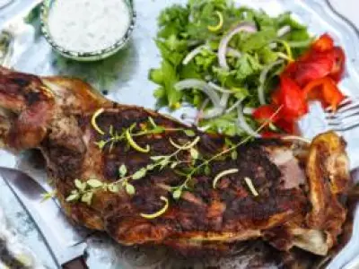 Recette Gigotin d'Agneau en Croûte de Tapenade