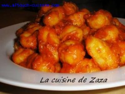Recette Gnocchis à la sauce tomate