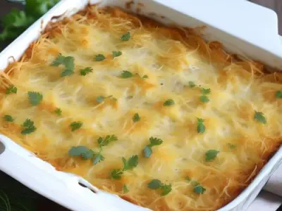 Recette Gratin de vermicelle au boeuf
