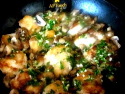 Recette Joues de raie en cerfeuillade