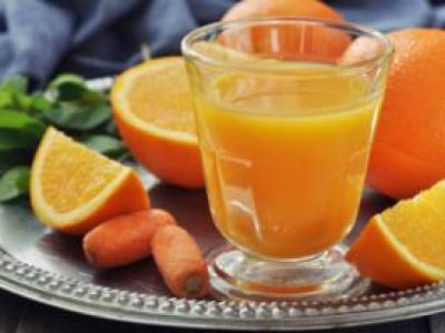 Recette Jus frais de carottes et d'oranges