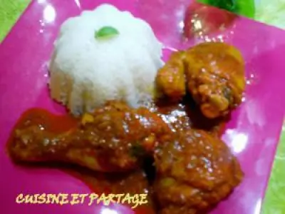 Recette Le poulet tikka massala