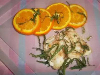 Recette Loup à l'orange