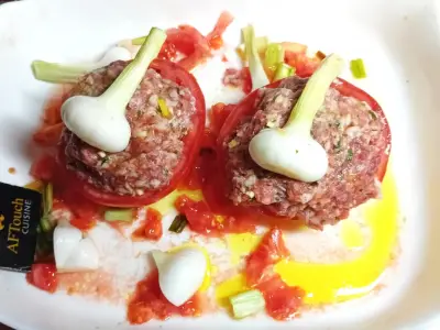 Recette Tomates farcies de canard