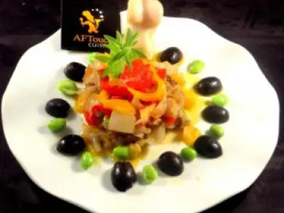 Recette Pieds de veau en Poivronade