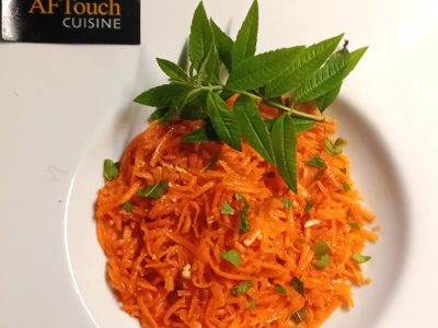 Recette La salade de carottes comme a créances