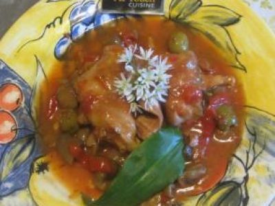 Recette Lapin sauté a l'ail des ours