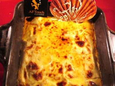 Recette Lasagne de st jacques à la normande