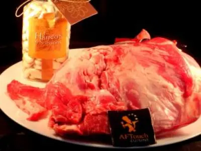 Recette L'épaule d'agneau des Pyrénées haricots de Soissons au jus