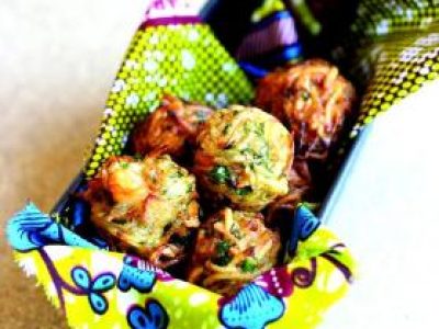 Recette Accras de manioc et crevettes