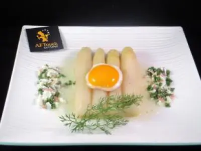 Recette Asperges blanches tièdes de Tigy