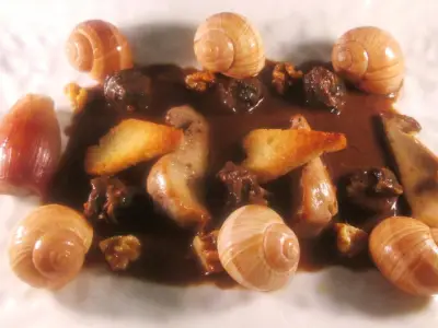 Recette Les escargots traités a la cadurcienne
