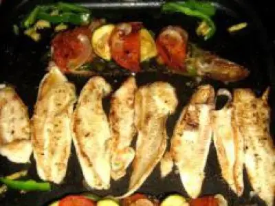 Recette Filets de sole à la plancha