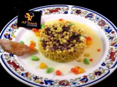 Recette Les plombs d'or foie gras truffes du Luberon