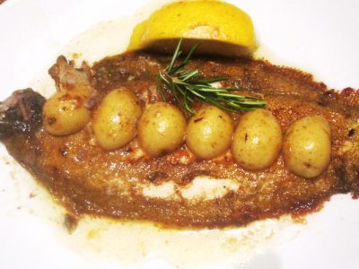 Recette Limande sole de petits bâteaux traitée a la charentaise