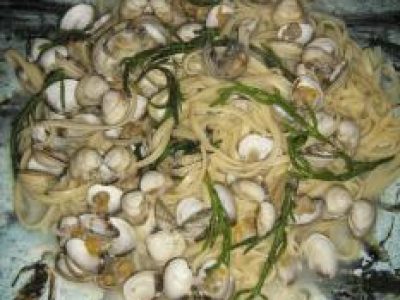 Recette Linguines aux coques