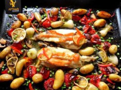 Recette Lotte de petit bateau à la Mentonnaise