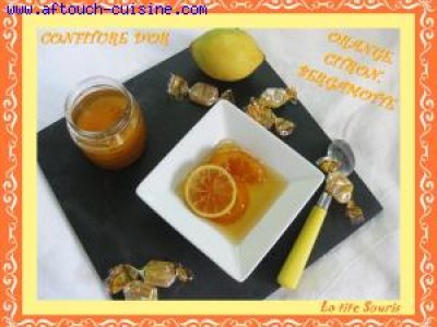 Recette Ma confiture d'or aux agrumes