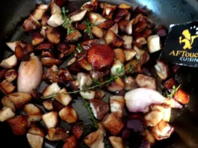 Recette Macaronnade aux cèpes