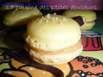 Recette Macarons à la confiture de citrons de Menton