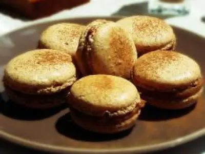 Recette Macarons saveur pain d'épice