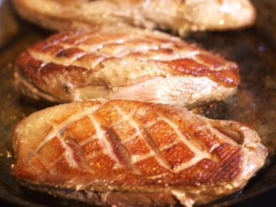 Recette Magret de mulard campagne lotoise