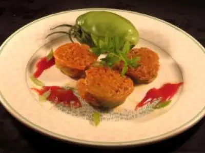 Recette Mes beignets croustillants de tomates vertes