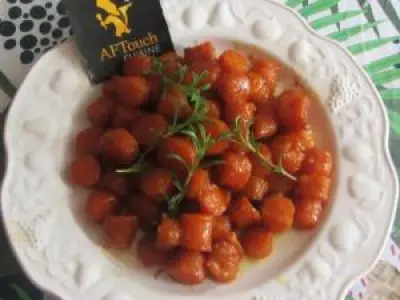 Recette Mes carottes nouvelles glacées