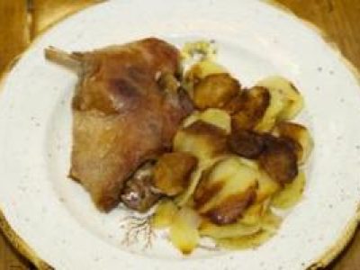 Recette Mes cuisses de canard confites pommes sarladaises