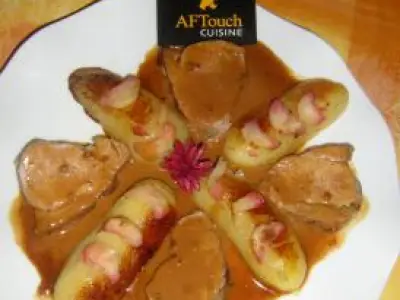 Recette Mignons de porc fermier en estragonade