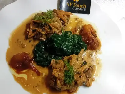 Recette Mignons de veau aux chanterelles crémées