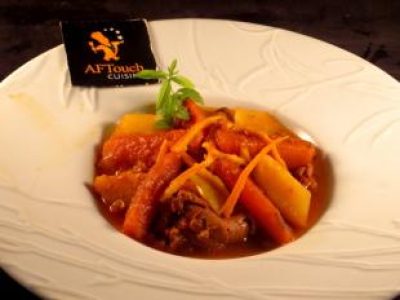Recette Mijotée de panse de veau à l'orange