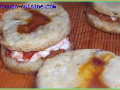 Recette Mini burgers à la tomate et chèvre