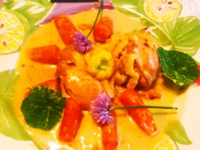 Recette Stewed Young Chicken from Racan