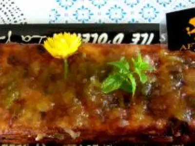 Recette Mon pudding abricots et noisettes torréfiées